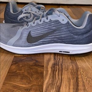 Gray Nike Running shoes